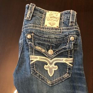 Rock revival men’s jeans